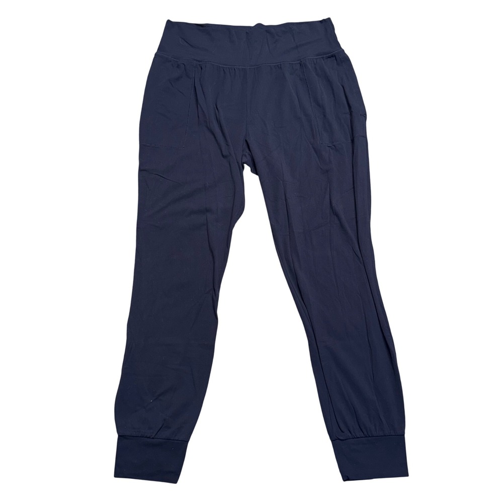 Athleta Salutation Jogger Women XLT Navy Excellent Powervita High Rise Tapered